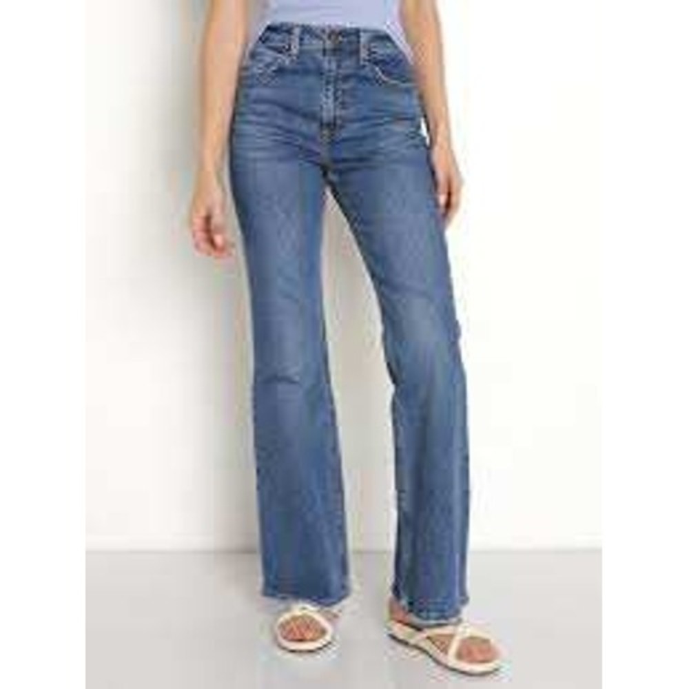 Levi's Jeans Womens 26 70s High Flare Blue Distressed High Rise Denim Vintage